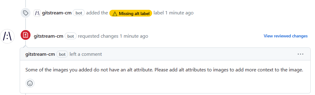 Enforce Image Alt Attributes
